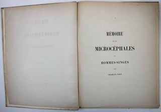 Mémoire sur les microcéphales ou hommes-singes.