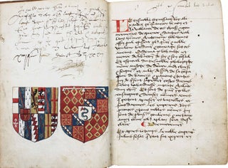 Armorial manuscrit.