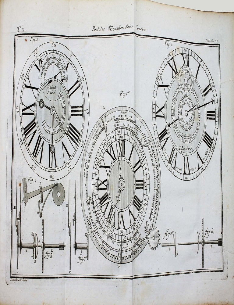 Item #17415 Trait&eacute; de l'horlogerie m&eacute;chanique et pratique. Approuv&eacute; par l'Acad&eacute;mie Royale des Sciences. Antoine THIOUT.