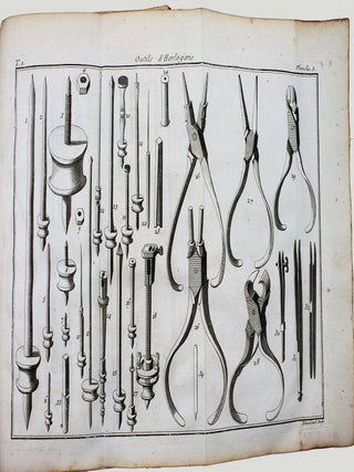 Trait&eacute; de l'horlogerie m&eacute;chanique et pratique. Approuv&eacute; par l'Acad&eacute;mie Royale des Sciences.