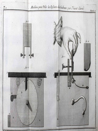 Trait&eacute; de l'horlogerie m&eacute;chanique et pratique. Approuv&eacute; par l'Acad&eacute;mie Royale des Sciences.
