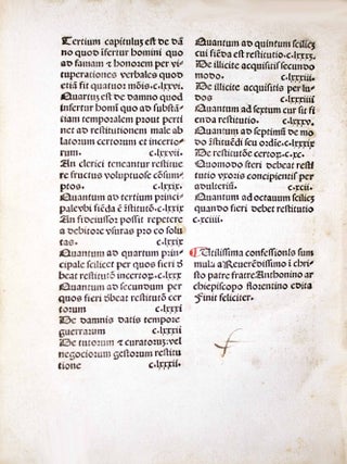 Summula confessionis utilissima, in qua agitur quomodo se habere debeat confessor erga penitentem in confessionibus audiendis, quam edidit reve rendissimus vir ac in Christo pater dominus frater Antonius, archiepiscopus Florentinus, ordinis fratrum Predicatorum.