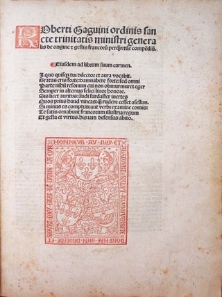 Item #17446 De origine et gestis Francorum perq. utile compendium. Robert GAGUIN