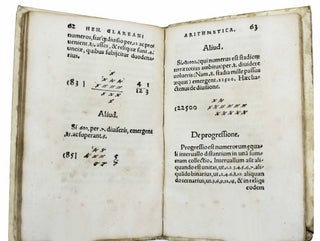 De vi arithmeticae practicae speciebus Henrici Glareani epitome.