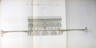 Item #17552 Projet du Palais de Justice de Lyon, et mémoire sur le choix de son emplacement,...