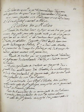 M&eacute;moire concernant la G&eacute;n&eacute;ralit&eacute; de Montauban et les pays et &eacute;tats abonn&eacute;s qui composent. LA HOUSSAYE.