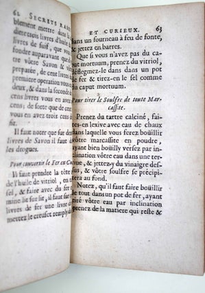 Plusieurs secrets rares et curieux, pour la guérison des maladies, pour la métallique, l'oeconomique & les teintures, la médecine du Flos-caeli & autres curiosités.