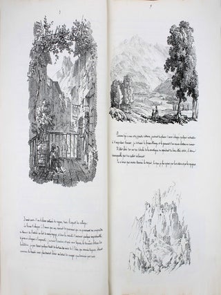 Journal descriptif et croquis de vues pittoresques faits dans un voyage en Savoye du 10 au 21 août 1837.