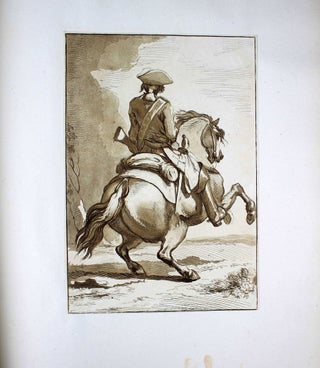 Item #17627 Divers desseins de cavalerie et d'infanterie. Charles PARROCEL