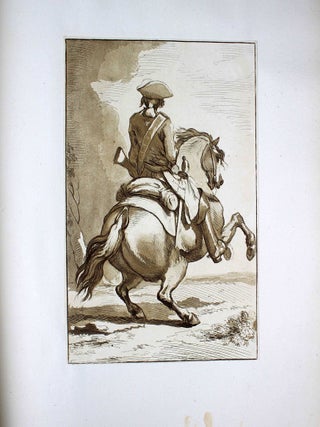 Divers desseins de cavalerie et d'infanterie. Charles PARROCEL.
