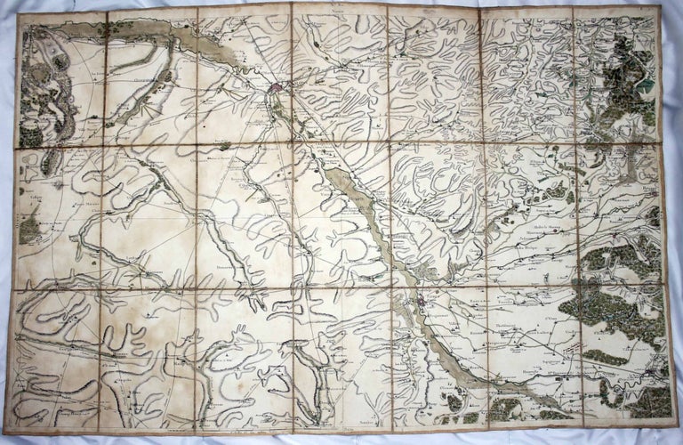 Item #17669 Carte de Chalons-sur-Marne. N°80, feuille 25. César-François CASSINI.