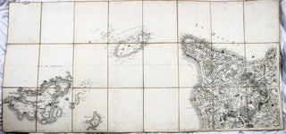 Item #17673 Carte de Cherbourg et Guernesey. N° 125. Feuille 22. César-François...