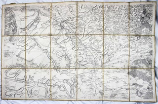 Item #17677 Carte de Chalons-sur-Marne. N° 80. Feuille 25. César-François CASSINI