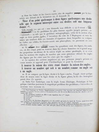 Introduction &agrave; l'art analytique par Fran&ccedil;ois Vi&egrave;te. [reli&eacute; avec :] Premi&egrave;re s&eacute;rie de notes sur la logistique sp&eacute;cieuse par Fran&ccedil;ois Vi&egrave;te.