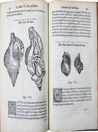 La premi&egrave;re [seconde] partie de l'histoire enti&egrave;re des poissons. Compos&eacute;e premi&egrave;rement en latin par Rondelet. Maintenant traduite en fran&ccedil;ais sans avoir rien omis estant n&eacute;cessaire &agrave; l'intelligence d'icelle. Avec leurs portraits au na&iuml;f.