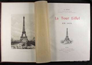 La Tour Eiffel en 1900.