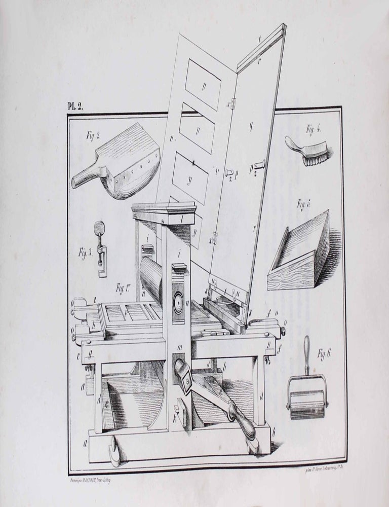 Item #17840 Typographie &eacute;conomique, ou l'art de l'imprimerie mis &agrave; la port&eacute;e de tous, et applicable aux diff&eacute;rens besoins sociaux. Charles Philibert de LASTEYRIE.