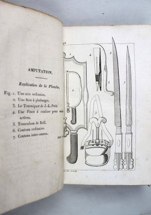 Item #17876 Précis descriptif sur les instrumens de chirurgie anciens et modernes; contenant la...