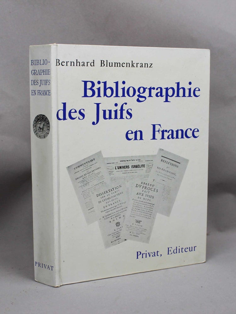 Item #17903 Bibliographie des Juifs en France. Bernhard BLUMENKRANZ.