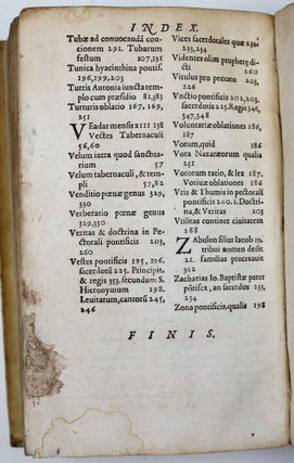 De Republica Hebraeorum libri VII, ad Gregorium XIII pontificem maximum. Cum indice rerum et verborum locupletiss.