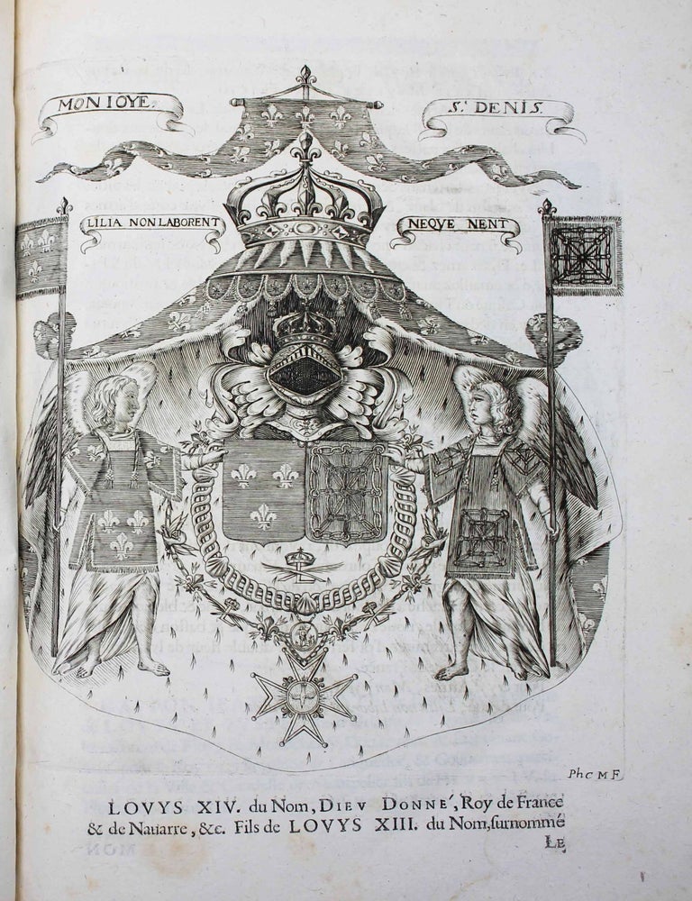 Item #17908 Recueil des tiltres, qualit&eacute;s, blazons et armes des seigneurs barons des Estats G&eacute;n&eacute;raux de la province de Languedoc tenus par son Altesse S&eacute;r&eacute;nissisme Monseigneur le Prince de Conty, en la ville de Montpellier, l'ann&eacute;e 1654. Jacques BEJARD.