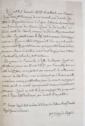 Recueil des tiltres, qualités, blazons et armes des seigneurs barons des Estats Généraux de la province de Languedoc tenus par son Altesse Sérénissisme Monseigneur le Prince de Conty, en la ville de Montpellier, l'année 1654.