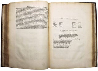 Comoediae sex, tum ex Donati commentariis, tum ex optimorum, praesertim veterum, exemplarium collatione, diligentius quam unquam antehac, emendate ... Aelii Donati ... commentarii ... Calphurnii in tertiam comediam doctissima interpretatio.