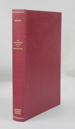 Item #17911 Les imprimeurs lillois. Bibliographie des impressions lilloises 1595-1700. Jules HOUDOY