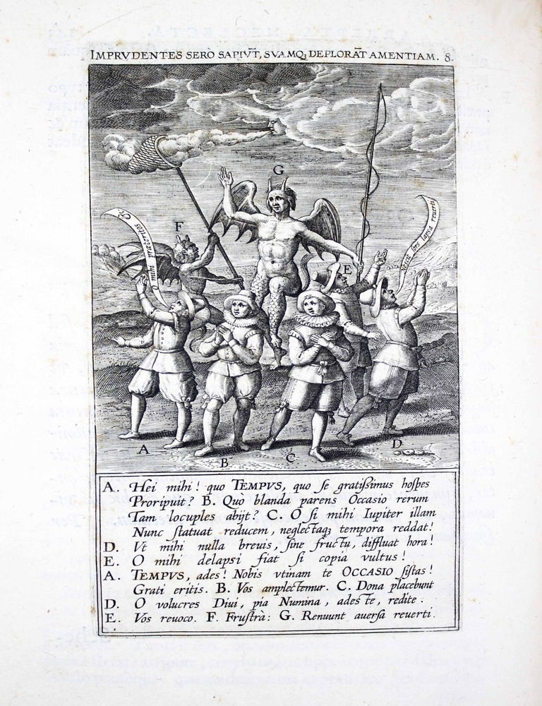 Item #17943 Occasio arrepta. Neglecta. Huivs commoda. Illius incommoda. Jan DAVID.
