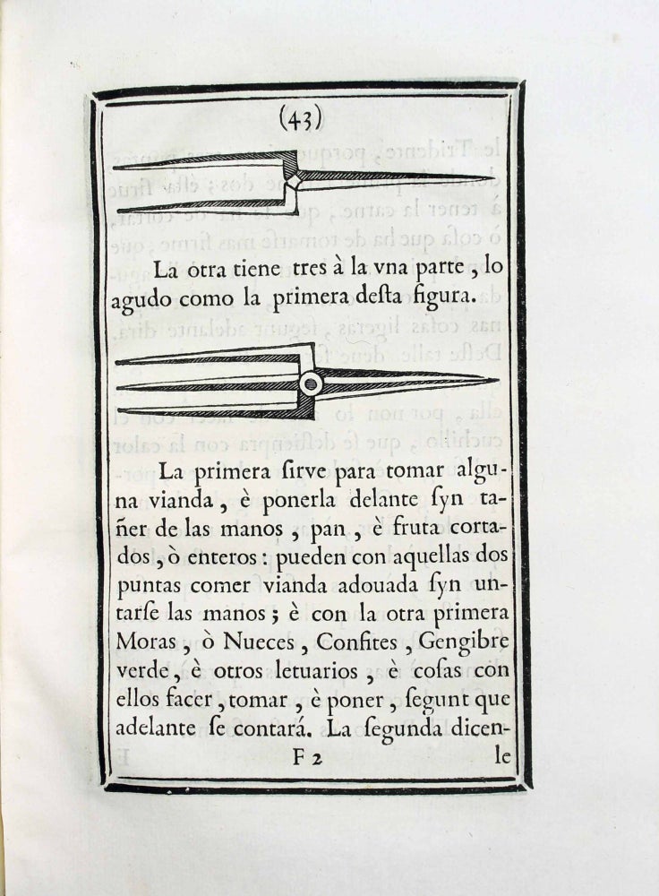 Item #17960 Arte cisoria, o tratado del arte del cortar del cuchillo. Henrique de Aragon VILLENA.