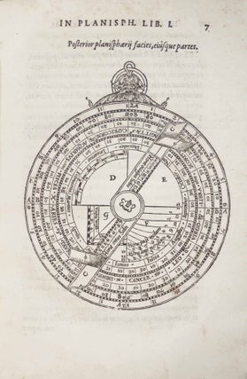 Commentariorum in astrolabium, quod planispherium vocant, libri sex nunc primùm in lucem. Juan de ROJAS SARMIENTO.