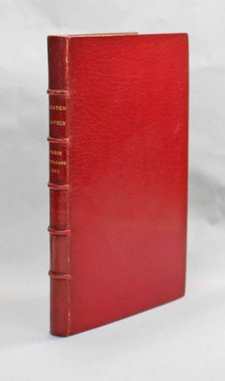 Hecatomgraphie, c'est à dire les descriptions de cent figures & hystoires, contenans plusieurs apophthegmes, proverbes, entences & dictz tant des Anciens, que des modernes.