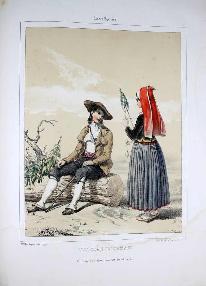 Item #17977 Nouvelle suite de Costumes des Pyrénées. Fortuné FEROGIO.