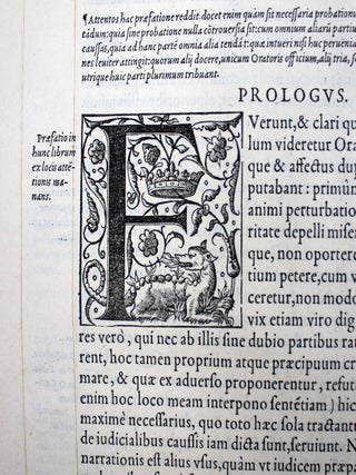 De institutione oratoria libri XII, singulari cum studio tum iudicio doctissimorum virorum ad fidem vetustissimorum codicumm correcti & emendati, argumentisq; doctissimi viri Petri Gallandii literatum Latinarum professoris regii longe quam antea castigatioribus & plenioribus ante singula omnium librorum capita præfixis eluciadati.