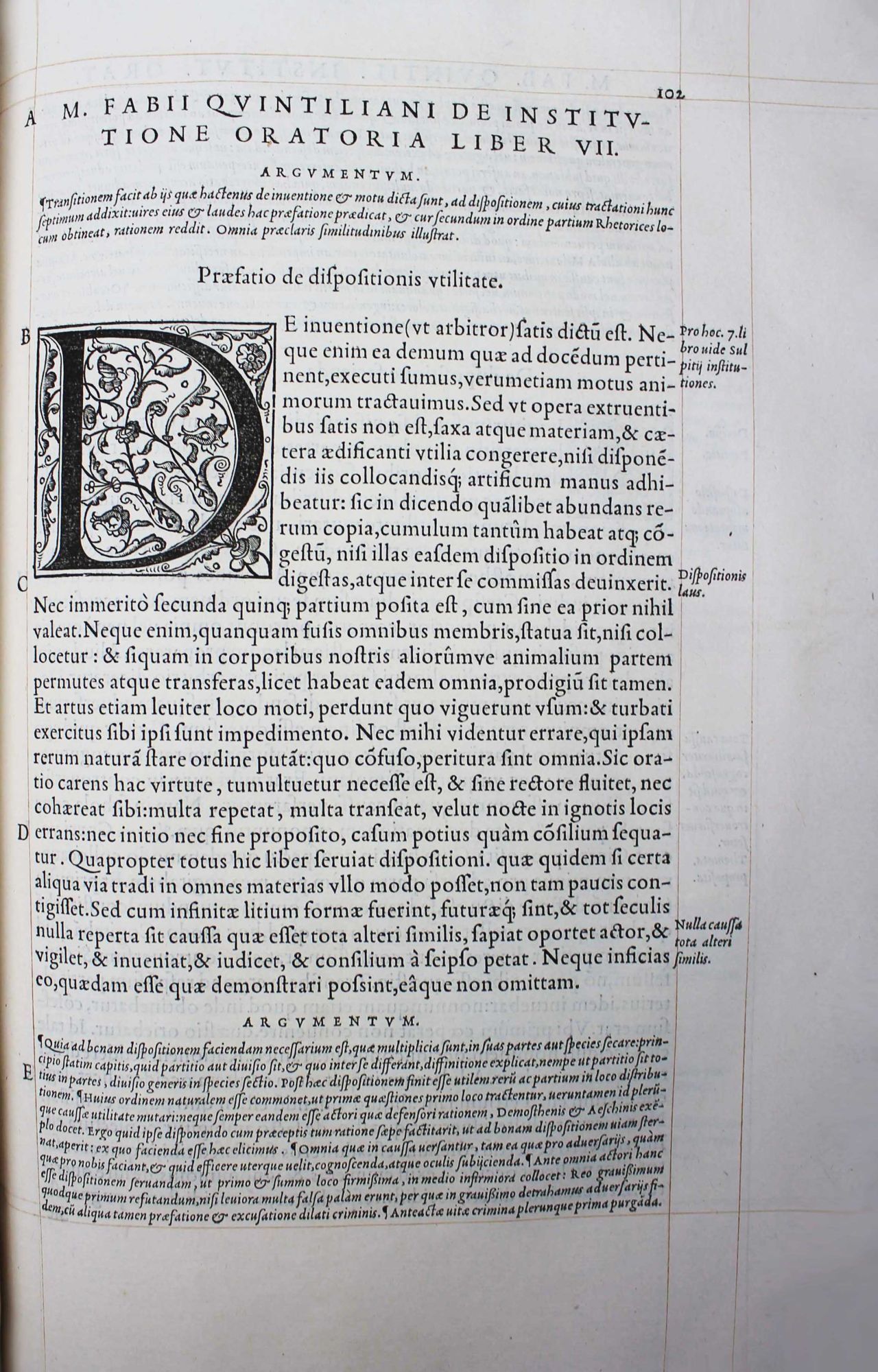 Literatum De institutione oratoria libri XII, singulari cum studio tum iudicio ...