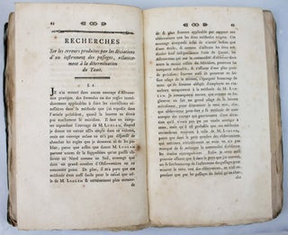 Item #18025 Recueil pour les astronomes. Johann BERNOULLI, Jean III