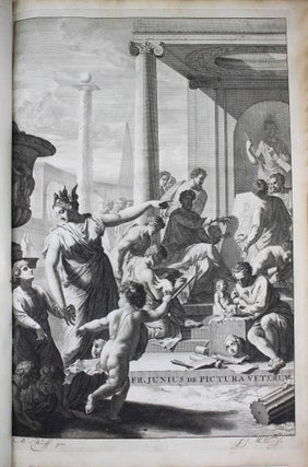 Item #18079 De pictura veterum libri tres. Accedit catalogus, adhuc ineditum, architectorum,...