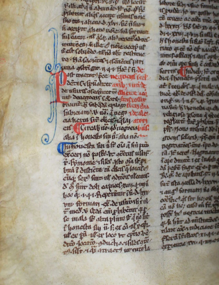 Item #18081 Summa de casibus. Summa de matrimonio. RAYMONDUS DE PENNAFORTI, RAYMOND DE PENAFORT.