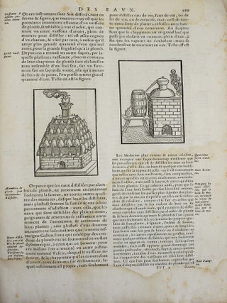 Les commentaires de M. P. Andr&eacute; Matthiolus m&eacute;decin senois, sur les six livres de Pedacius Dioscoride Anazerbeen de la mati&egrave;re medecinale.