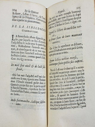 La clef de Nostradamus, isagoge ou introduction au véritable sens des prophéties de ce fameux auteur avec la critique touchant les sentimens & interprétations de ceux qui ont ci-devant écrit sur cette matière. Ouvrage très curieux.