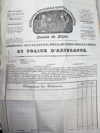 Assurances mutuelles contre l'incendie. Société de Dijon. Manuel des auxiliaires ou instructions générales sur leurs devoirs et fonctions.