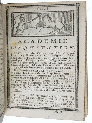 Item #18385 Almanach historique de la province de Languedoc. Nouvelle édition, enrichie de...