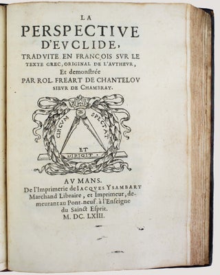 Idée de la perfection de la peinture demonstrée par les principes de l'art, et par des exemples conformes aux observations que Pline et Quintilien ont faites sur les plus célèbres tableaux des anciens peintres, mis en parallèle à quelques ouvrages de nos meilleurs peintres modernes, Leonard de Vinci, Raphael, Jules Romain et le Poussin.