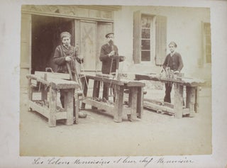 Album de la colonie agricole pénitentiaire protestante de Ste Foy (Gironde) fondée en 1842.