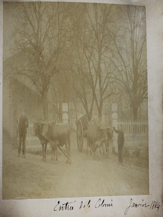 Album de la colonie agricole p&eacute;nitentiaire protestante de Ste Foy (Gironde) fond&eacute;e en 1842.
