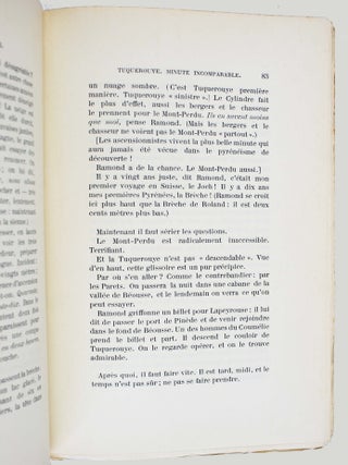 Le passé du pyrénéisme. Notes d'un bibliophile. Ramond avant les Pyrénées, 1.