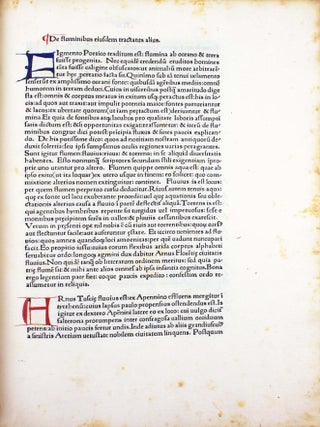 De montibus, sylvis, fontibus, lacubus, fluminibus, stagnis seu paludibus, de nominibus maris.