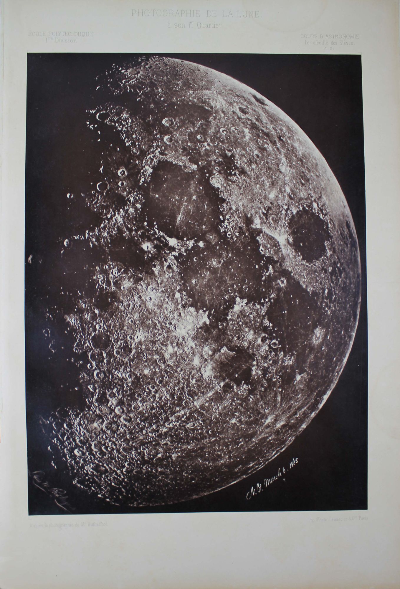Ecole Polytechnique. Portefeuille des élèves. Cours d'astronomie ...