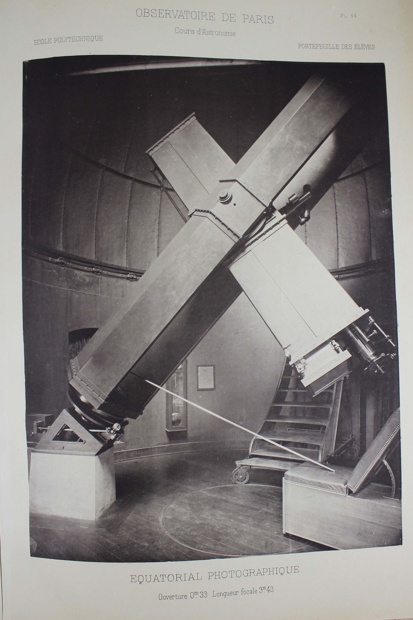 Ecole Polytechnique. Portefeuille des élèves. Cours d'astronomie ...