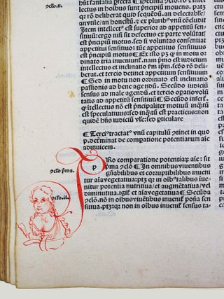 Textus abbreviatus in cursum totius physices et metaphysicorum Aristotelis. [suivi de : ] Georgius Bruxellensis. Quaestiones super naturalem philosophiam Aristotelis. Quaestiones sex librorum Metaphysices pro ritu Parisiorum Academiae.